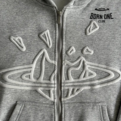 Broken Planet Zip Up Suit