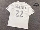 Camiseta Amiri 22 Logo-Print White