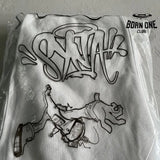 Conjunto Synaworld Logo Cinza