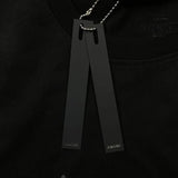 Camiseta Amiri Staggered Logo Preto
