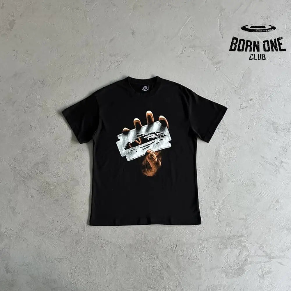 Camiseta Corteiz Razor Alcatraz Black