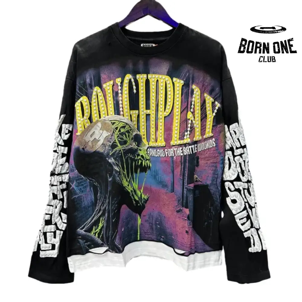 Rough Play Camiseta Manga Longa