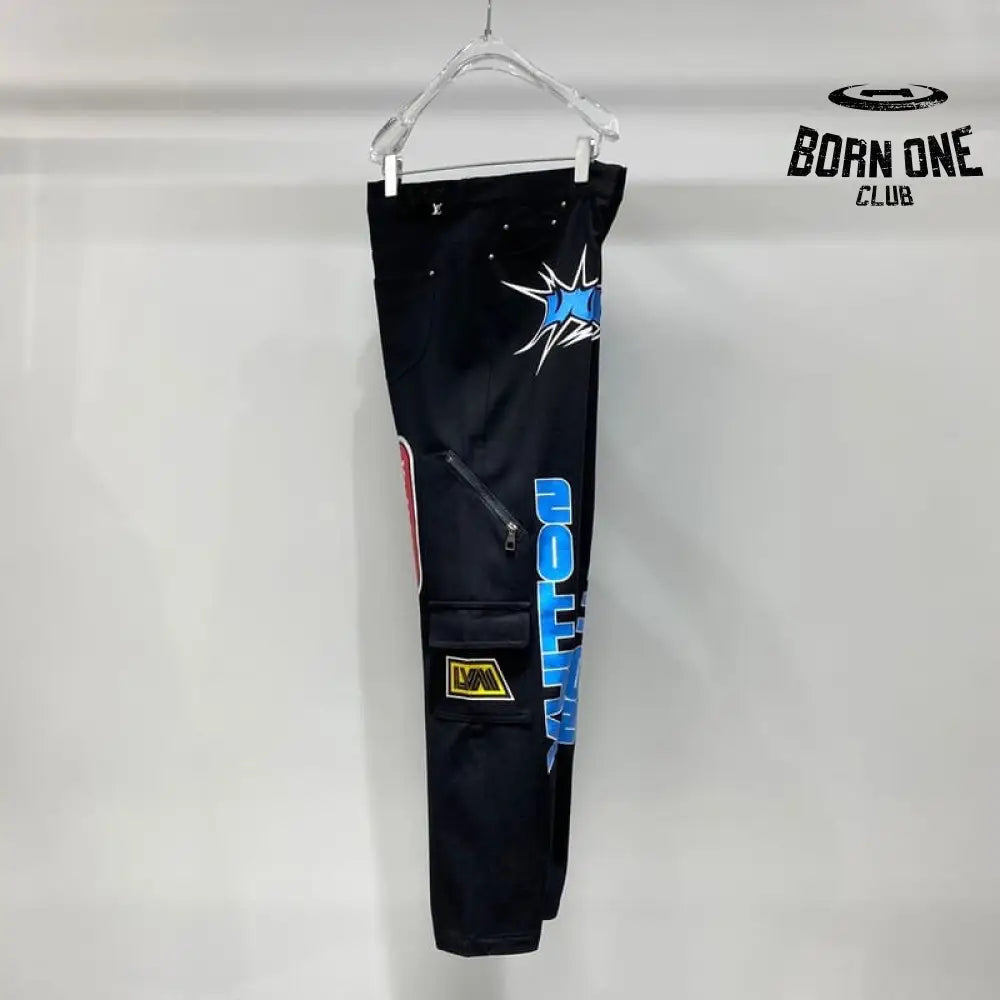 Calça Louis Vuitton Printed Denim