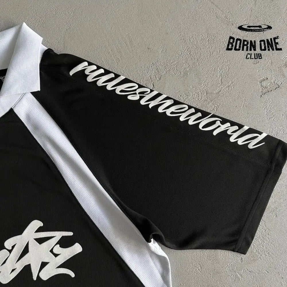 Camiseta Corteiz Alcatraz Football Preta