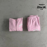 Conjunto Corteiz Arch Rosa