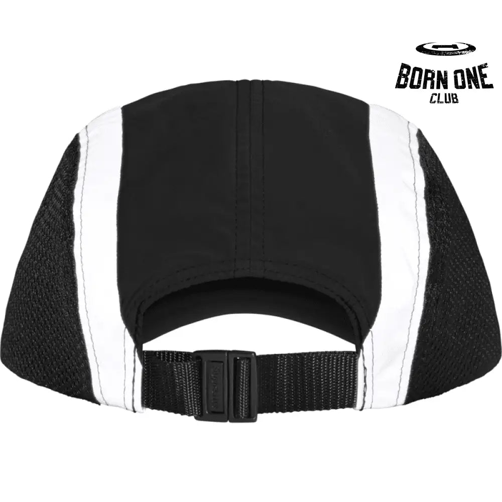 Boné Supreme Side Mesh Camp Cap Preto (Reflective)