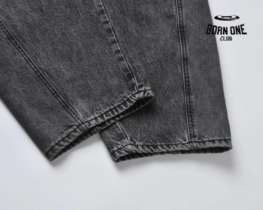 Calça Baggy Estonada Black Grey