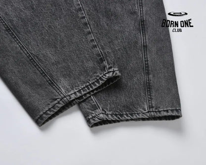 Calça Baggy Estonada Black Grey