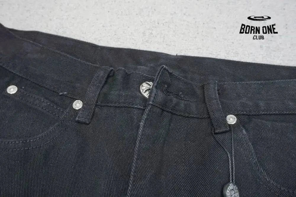 Calça Chrome Hearts Green & Leopard Cross
