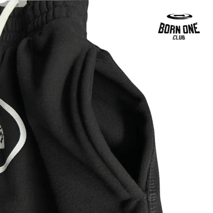 Calça Corteiz Alcatraz Basic Jogging Black