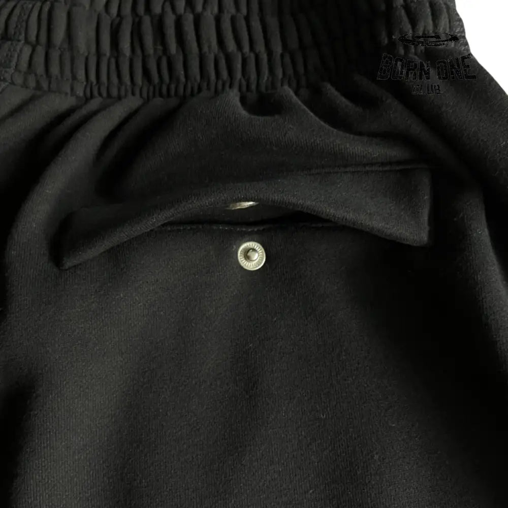 Calça Corteiz Alcatraz Basic Jogging Black