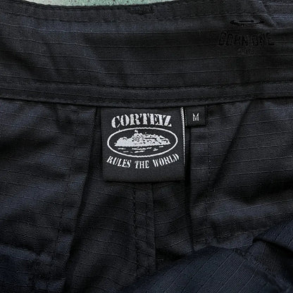 Calça Corteiz Black/Black Logo
