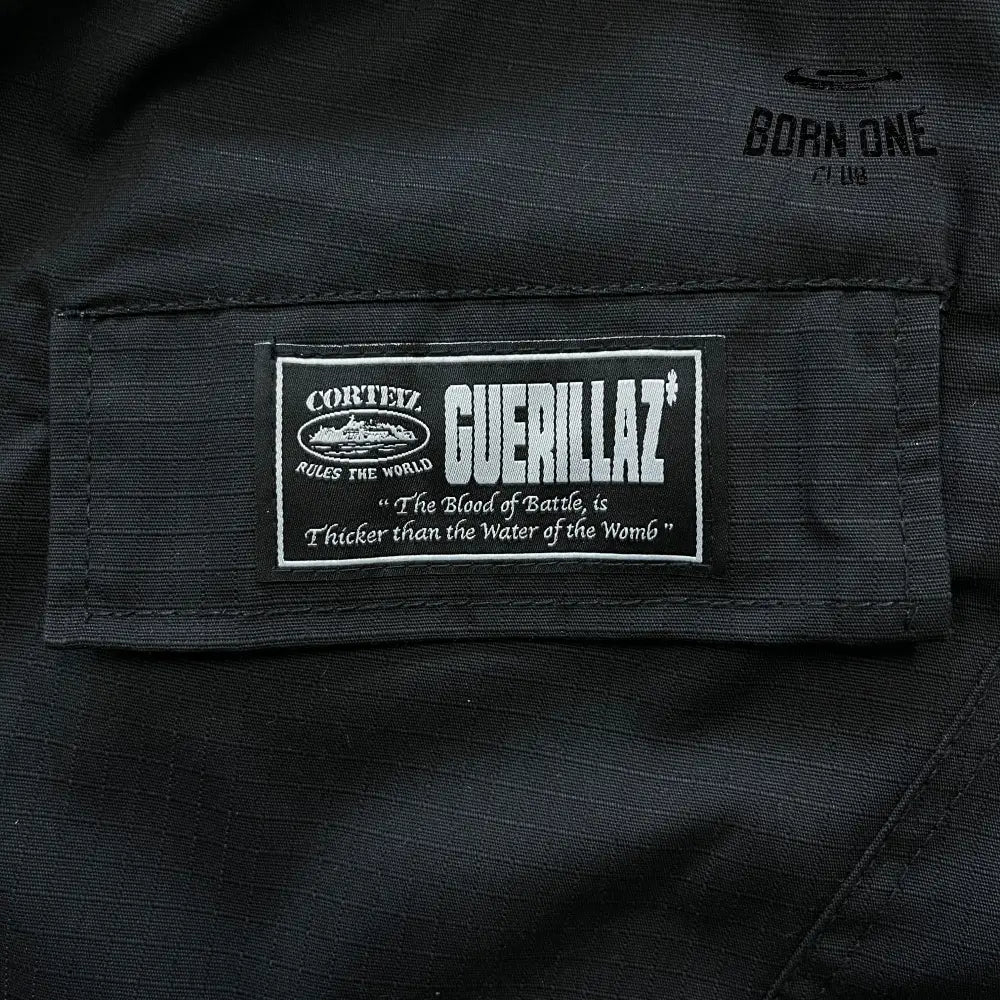 Calça Corteiz Black/Black Logo
