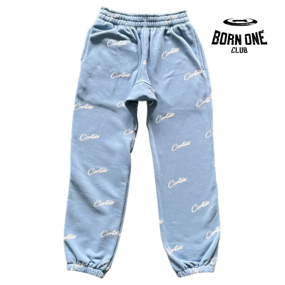 Calça Corteiz Joggers Pequeno (P) / Azul