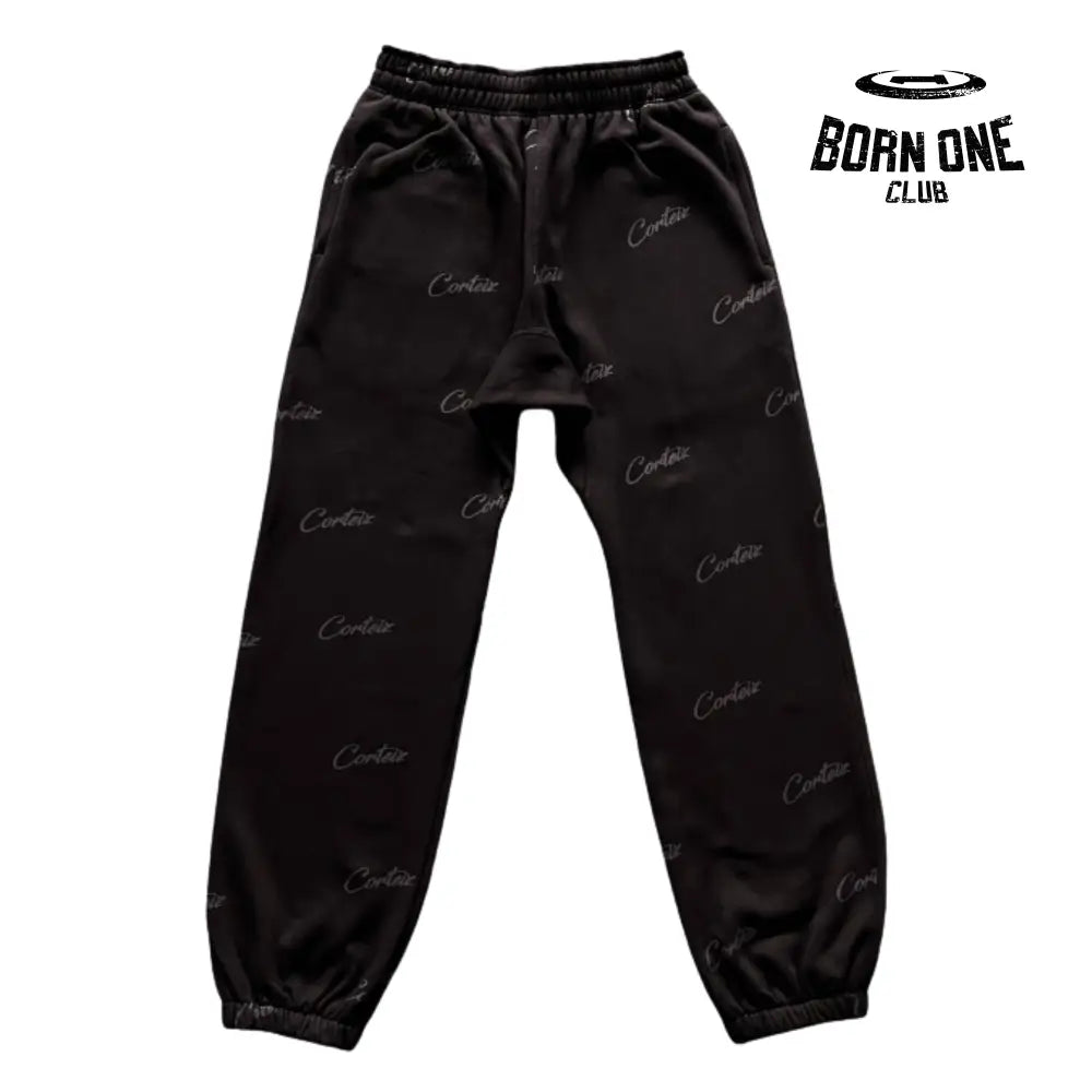 Calça Corteiz Joggers Pequeno (P) / Preto