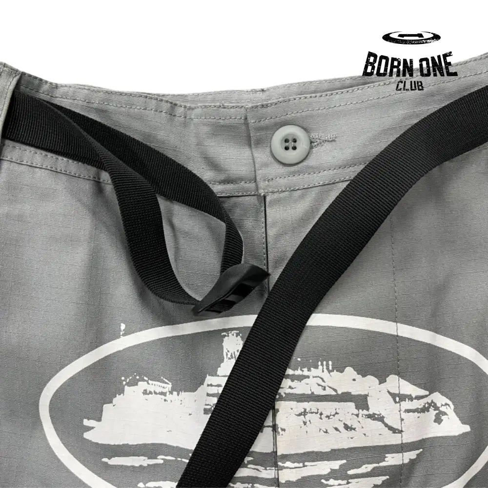 Calça Corteiz Stone Grey Cargos