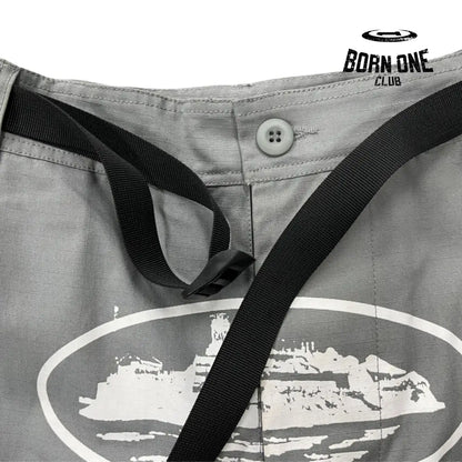 Calça Corteiz Stone Grey Cargos