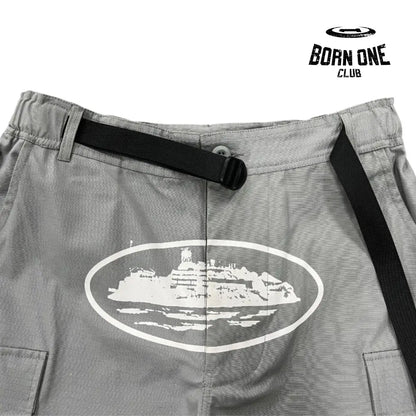 Calça Corteiz Stone Grey Cargos