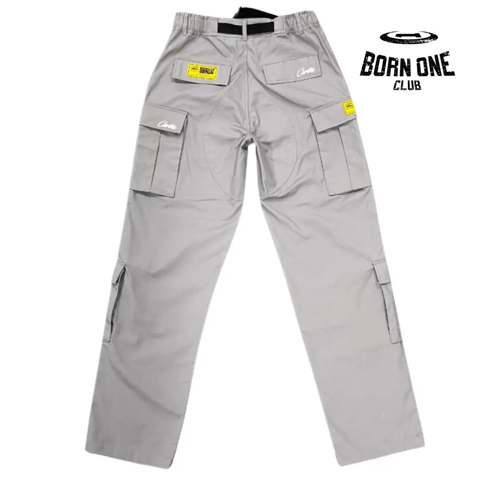 Calça Corteiz Stone Grey Cargos