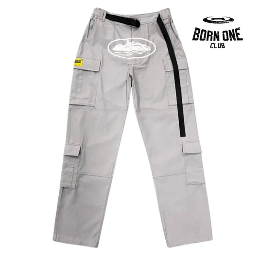Calça Corteiz Stone Grey Cargos P