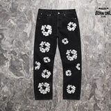 Calça Denim Tears x Levi’s Cotton Wreath Jeans Black