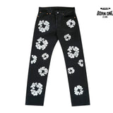 Calça Denim Tears x Levi’s Cotton Wreath Jeans Black