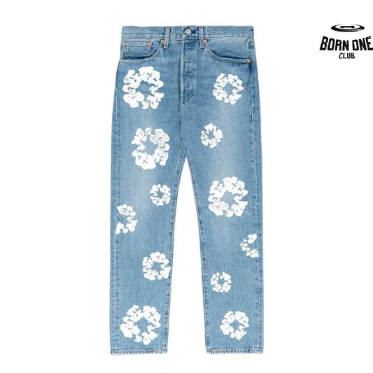 Calça Denim Tears x Levi’s Cotton Wreath Jeans Ligh Wash