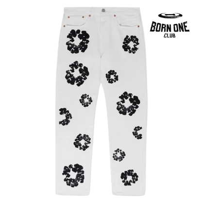 Calça Denim Tears x Levi’s Jeans Branco Calça