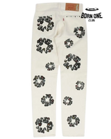 Calça Denim Tears x Levi’s Jeans Branco Calça