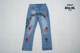 Calça Jeans Chrome Hearts