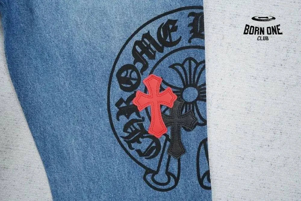 Calça Jeans Chrome Hearts