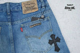 Calça Jeans Chrome Hearts
