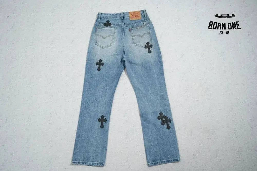Calça Jeans Chrome Hearts Sex