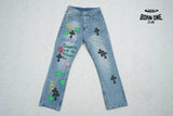 Calça Jeans Chrome Hearts Sex