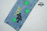 Calça Jeans Chrome Hearts Sex
