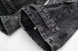 Calça Jeans UTILITY Cargo Com Bolsos