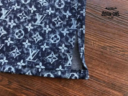 Calça Louis Vuitton Monogram Denim