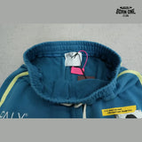 Calça Moletom Paly Hollywood Devil Face Sweatpant Blue