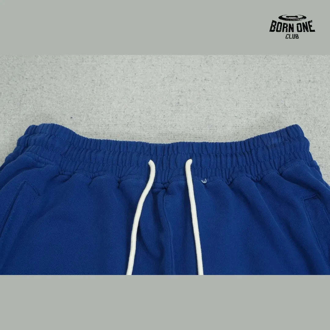 Calça Moletom Satoshi Nakamoto Distressed Logo Sweatpant Blue