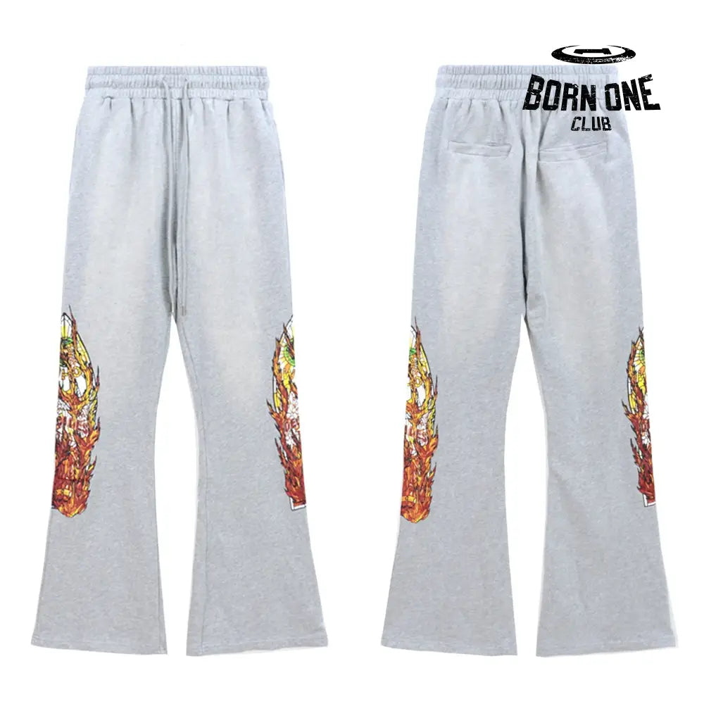 Calça Moletom Who Decides Flare