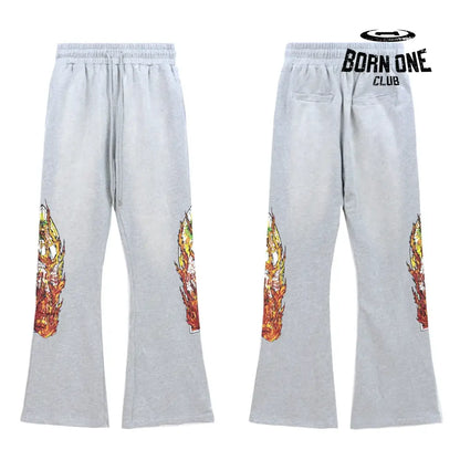 Calça Moletom Who Decides Flare