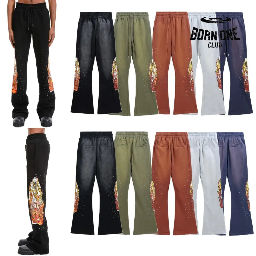Calça Moletom Who Decides Flare
