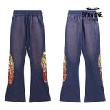 Calça Moletom Who Decides Flare