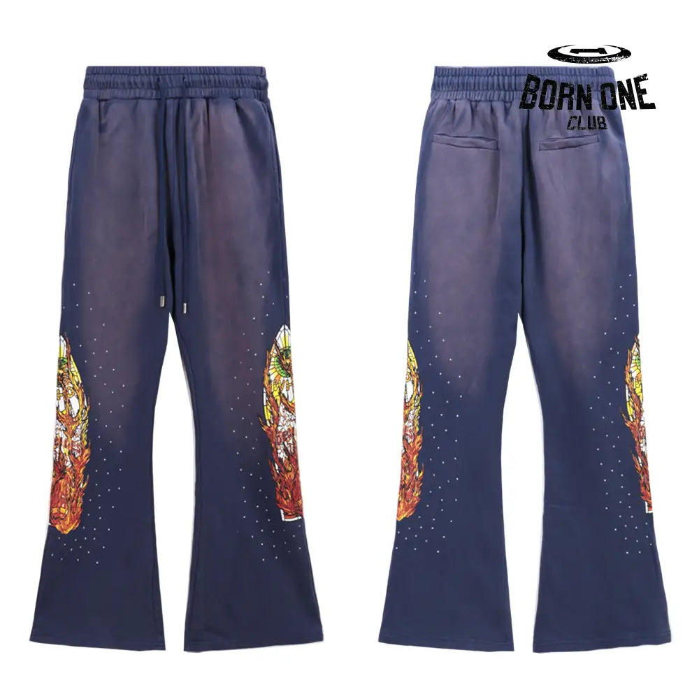Calça Moletom Who Decides Flare