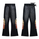 Calça Moletom Who Decides Flare