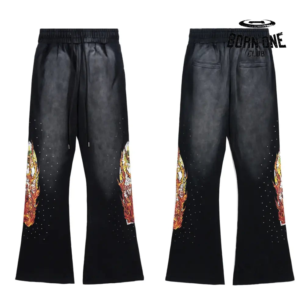 Calça Moletom Who Decides Flare