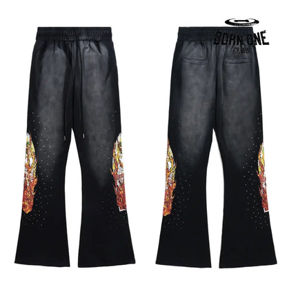 Calça Moletom Who Decides Flare