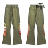 Calça Moletom Who Decides Flare