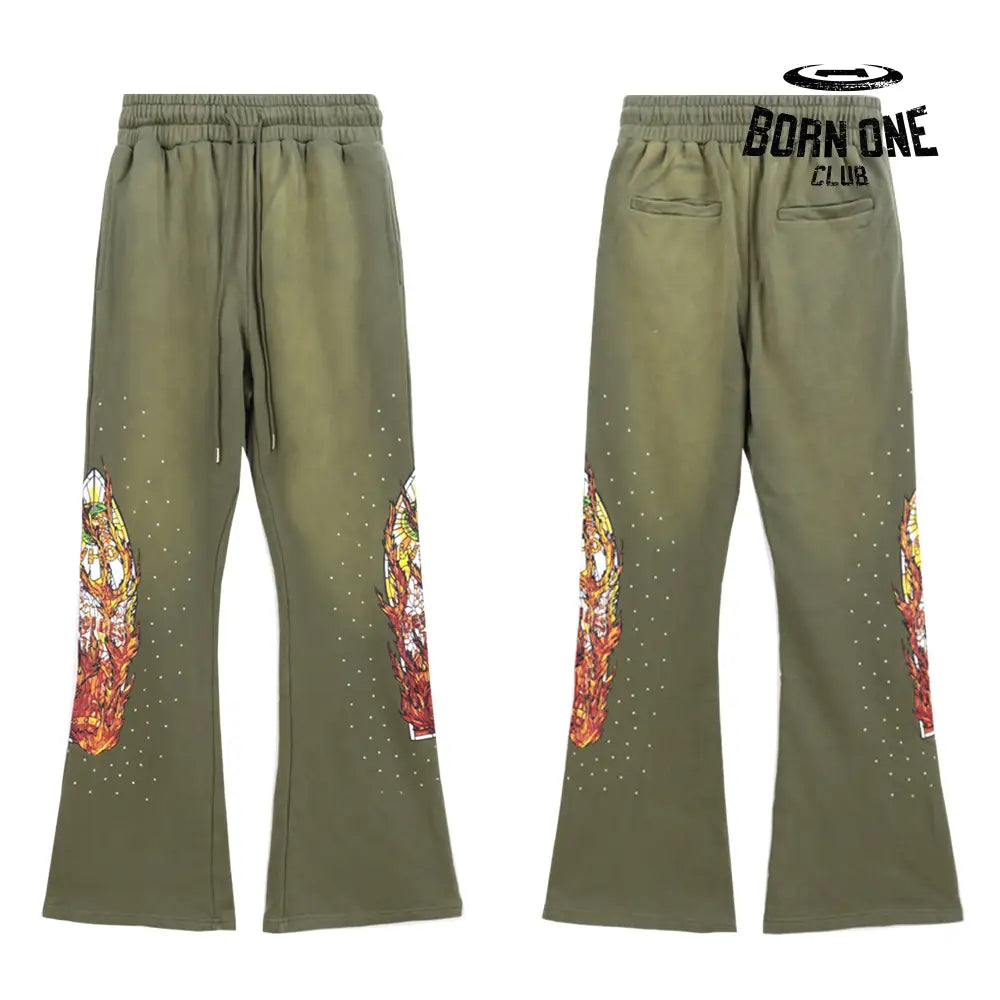 Calça Moletom Who Decides Flare