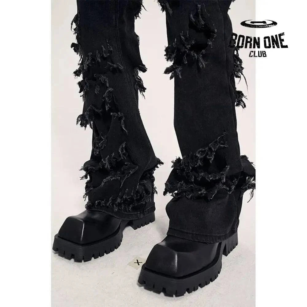 Calça ripped black